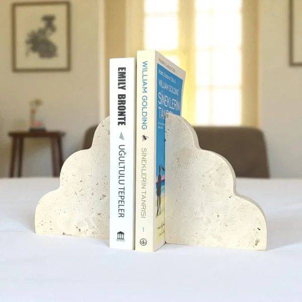 44 Pietra Traverten Kitap Tutucu