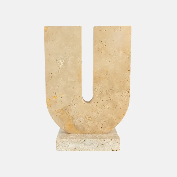 49 Traverten U Model Obje