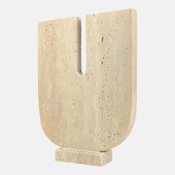 50-2 Traverten U Model Obje Piccolo