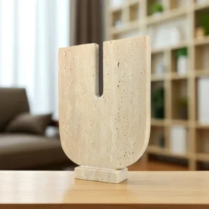 51 Traverten U Model Obje Piccolo