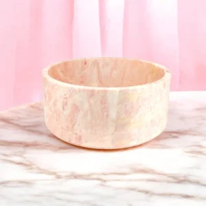 8 Rosa Lux Pembe Mermer Kase